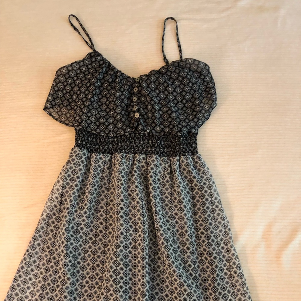 Black and white dress